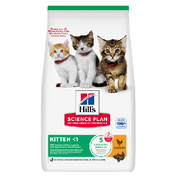 Hill's Science Plan Kitten Kattenvoer Kip 1,5kg