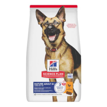 Hill's Science Plan Mature Adult 6+ Large Hondenvoer Kip 18kg