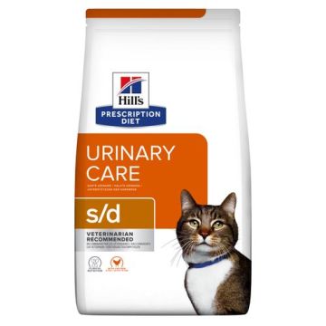 Hill's Prescription Diet S/D Urinary Croquettes Pour Chat Au Poulet - 1.5Kg