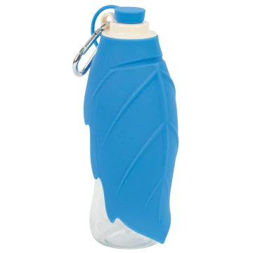 Good Drinkfles Silicone Blauw 8x8x21cm