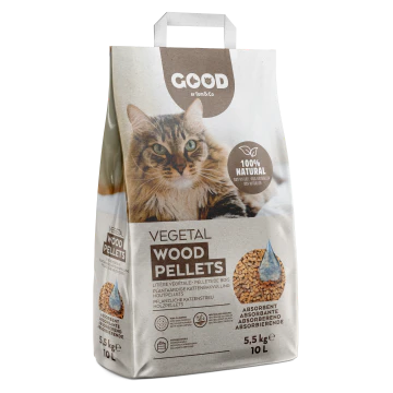 Good Liti&egrave;re Pour Chat Granul&eacute;s de Bois 10L