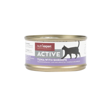 Nutri Expert Tonijn met Garnaal Natvoer kat 70g