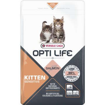 Opti Life Kitten Sensitive Croquettes pour Chatons 2,5kg