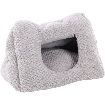 Flamingo Espace Sommeil Jacquard Triangle Gris 50x35x34cm
