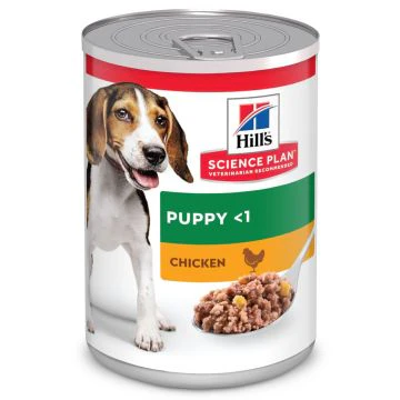 Hill's Science Plan Puppy Boîtes Pour Chiot Medium Au Poulet - 12 x 370g