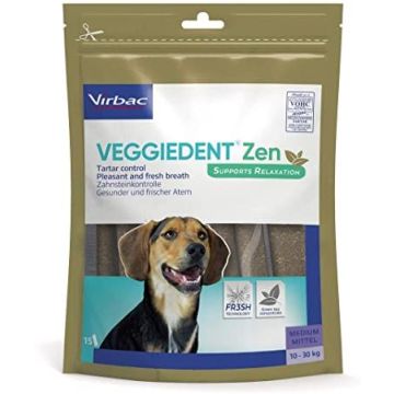 Veggiedent Zen Lamelles pour chien 10-30kg M 350G