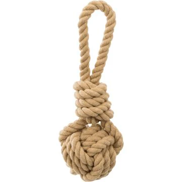 Trixie Be Nordic Corde De Jeu Avec Balle Tress&eacute;e pour Chien 7/20cm