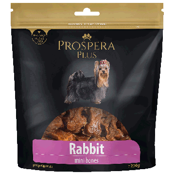 Prospera Plus - Friandises - Petits Os Au Lapin - 230g