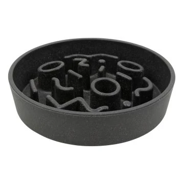 District 70 BAMBOO Slow Feeder voor Honden Donkergrijs