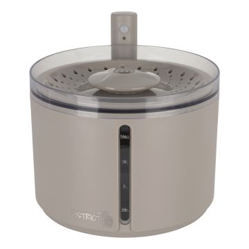 District 70 Flow Beige Drinkfontein voor Katten 18x17,5cm