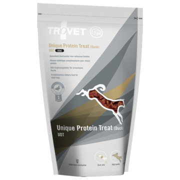 Trovet Udt Mini Unique Protein Treat - Hondenvoer met Eend - 125g