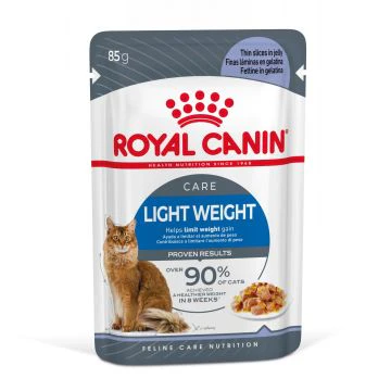 Royal Canin Care Light Weight Natvoer in Gelei voor Katten 12x85g