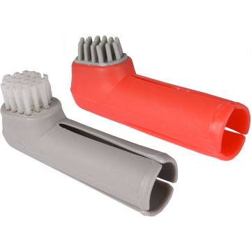 Set Brosse à Dents De Doigt Dentes 1,7x2,5x6cm