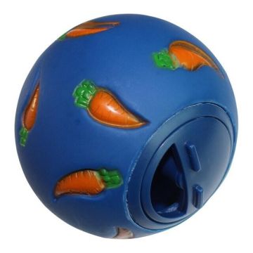 Balle distributrice snack pour lapin et rongeur