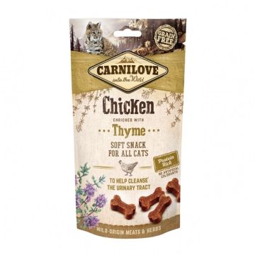 Carnilove Soft Snack Met Kip En Thijm 50g