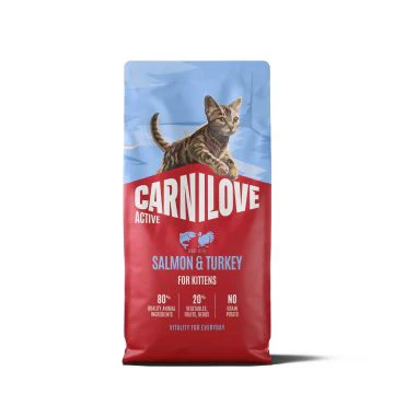 Carnilove Active Nourriture pour Chatons au Saumon et Dinde