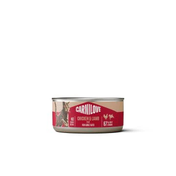 Carnilove Nourriture Humide pour Chats au Poulet et Agneau 12x100g
