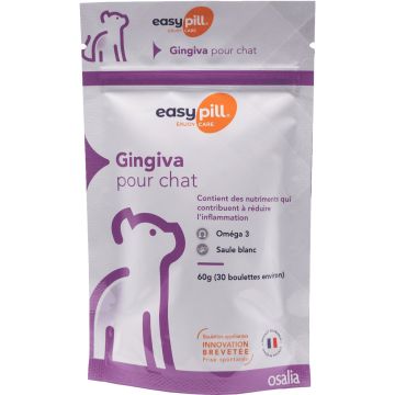 Easypill Chat Gingiva 30 Boulettes de 2g
