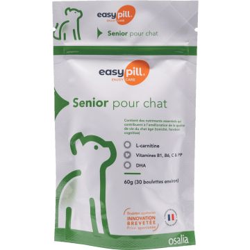 Easypill Chat Senior 30 Boulettes de 2g