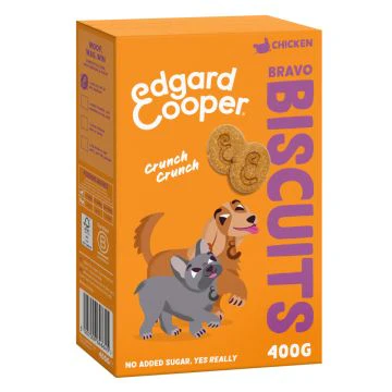 Edgard & Cooper Cookies Poulet Friandises Naturelles pour Chien 400g