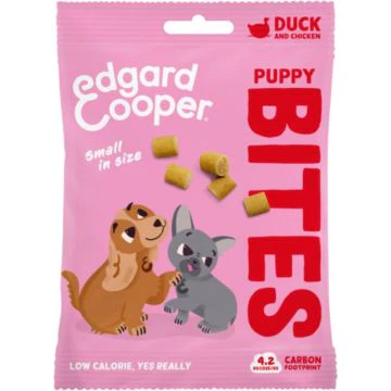 Edgard & Cooper Puppy Bites Small Canard & Poulet pour Chiot 120g