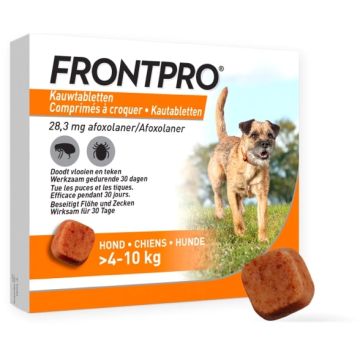 Frontpro 28mg Hond 4-10kg 3 stuks