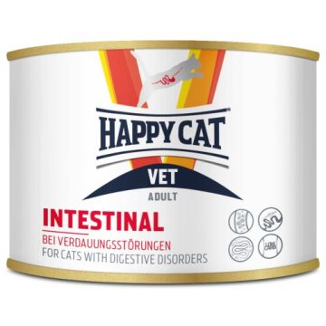 Happy Cat Vet Diet Intestinal Nourriture Humide pour Chat 6x200g
