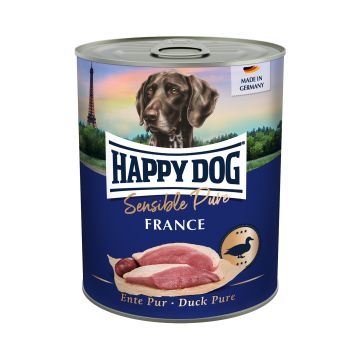 Happy Dog Sensible Pure France Nourriture Humide pour Chien au Canard