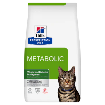 Hill's Prescription Diet Metabolic croquettes pour chat au Saumon
