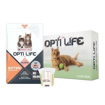 Opti Life Pack Échantillons Croquettes pour Chaton Sensitive 1kg