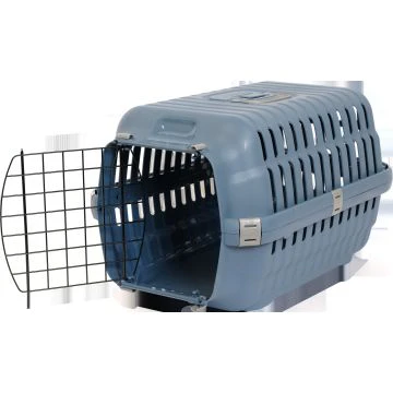 Good Milan Blauwe Transportkooi voor Honden en Katten 57x37x33cm