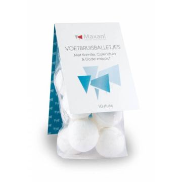 Maxani Voetbruisballetjes kamille/calendula x10