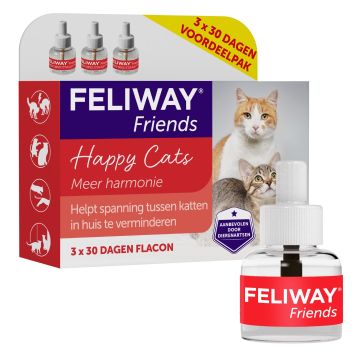 Feliway Friends Navulling 3x48ml Voordeelpack
