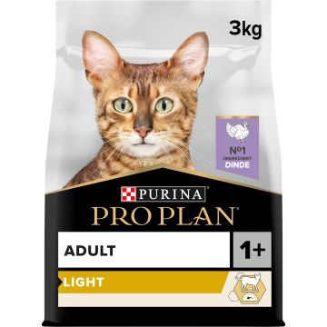 Pro Plan Light Adult Kattenbrokken met Kalkoen 1,5kg
