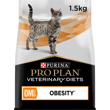 Purina Pro Plan Veterinay Diets OM pour Chat 1,5Kg