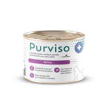 Purviso Veterinary Diets Renal Natvoer voor katten