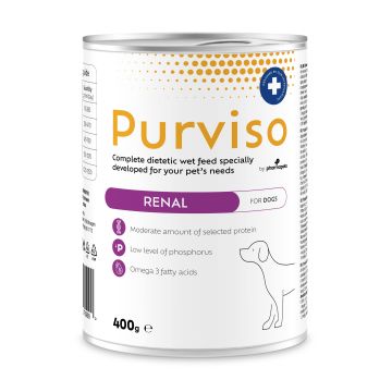 Purviso Veterinary Diets Renal Natvoer voor Honden