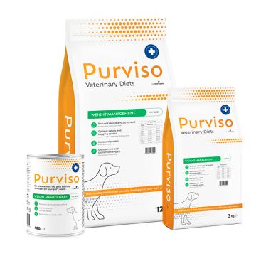Purviso Veterinary Diets Weight Management Hondenvoer