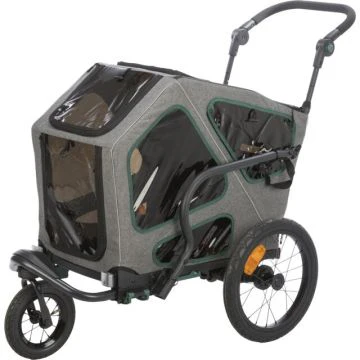 Trixie Grijze Fietskar voor Honden