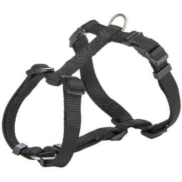Trixie Premium H-Harnas voor Grote en Zeer Grote Honden Zwart 75-100cm