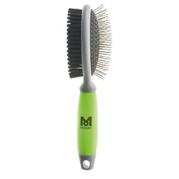 Moser Brosse d'entretien du pelage double face