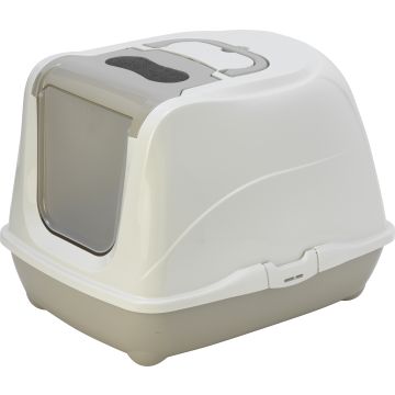 Flamingo Kattenbak Loki Grijs L 44x58x42cm