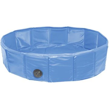 Flamingo Splash Pool Blue 160x30cm Piscine pour Chien
