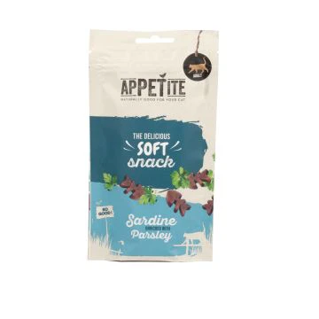Appetite Soft Snack Met Sardinen Verrijkt Met Perterselie Kat (adult) 50g