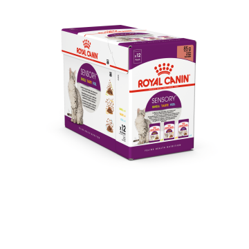 Royal Canin - Sensory™ Multipack In Gravy (brokjes In Saus) - Natvoer Kat - 12 X 85g