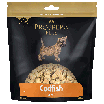 Prospera Plus - Friandises - Cubes De Cabillaud - 230g