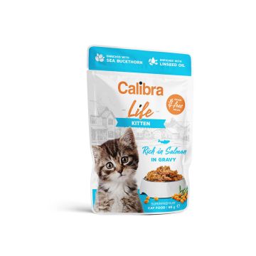 Calibra Life Chaton Sachet au Saumon 85g