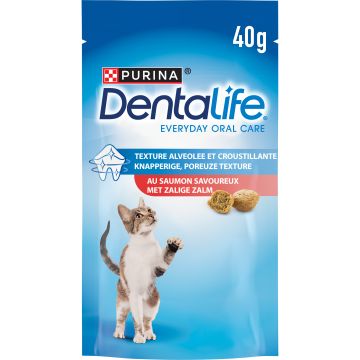 Dentalife Oral Care Friandises Dentaire Chat Adult au Saumon 40g