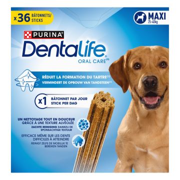 Dentalife Oral Care pour Chiens Larges 36 Bâtonnets