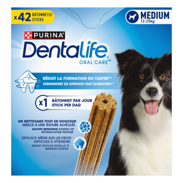 Dentalife Oralcare Medium Chien 42 Bâtonnets
